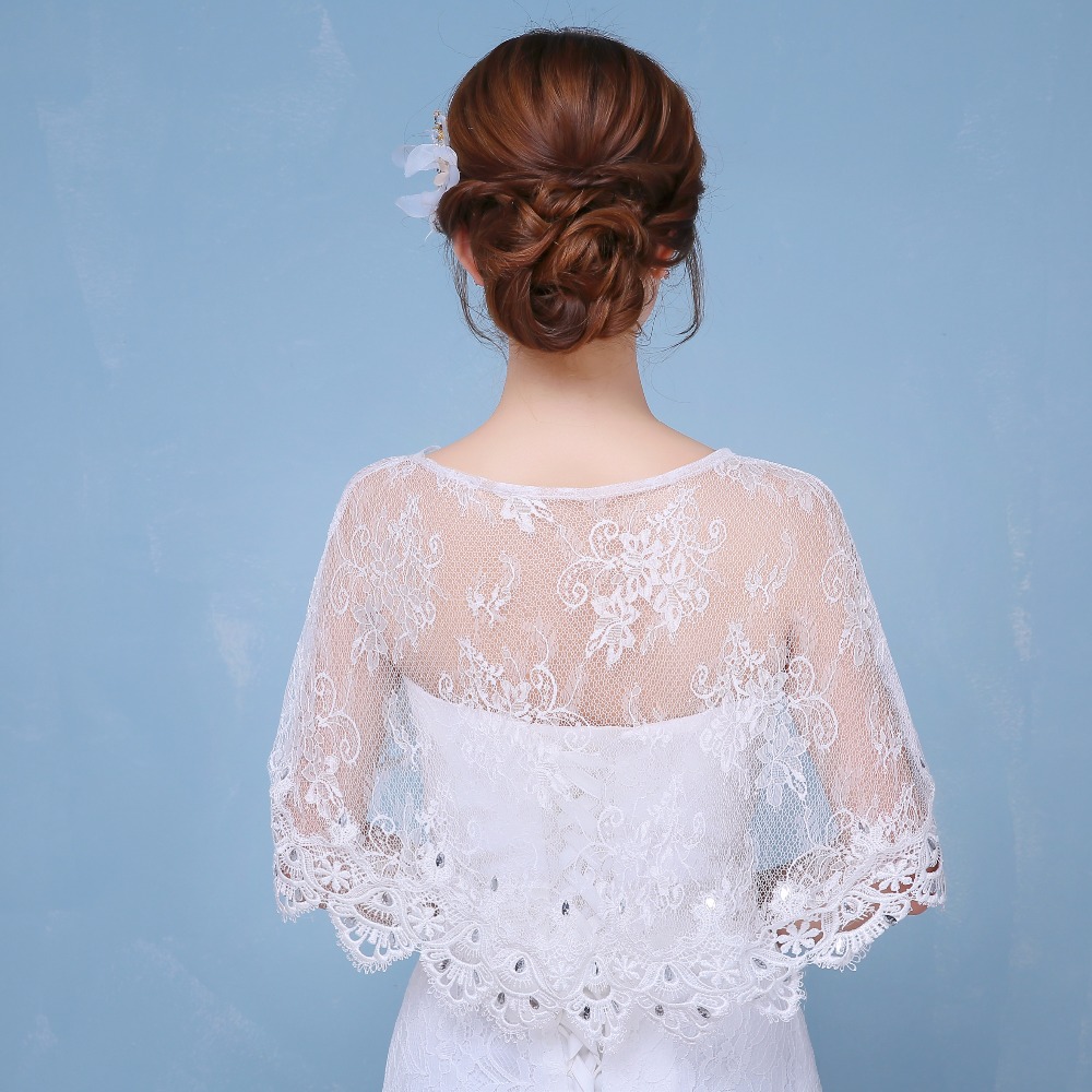 Crystal Beaded Wedding Jacket – 3/4 Sleeve Bolero