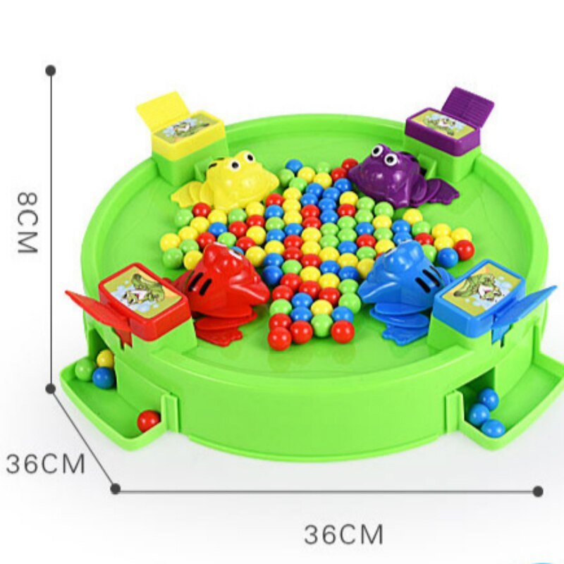 Karmienie małej żaby perłowej jedzenie fasoli gra w gry mózgowe gry dla rodziców gry dla dzieci zabawki dla dzieci o fajna zabawka: 4 Kids