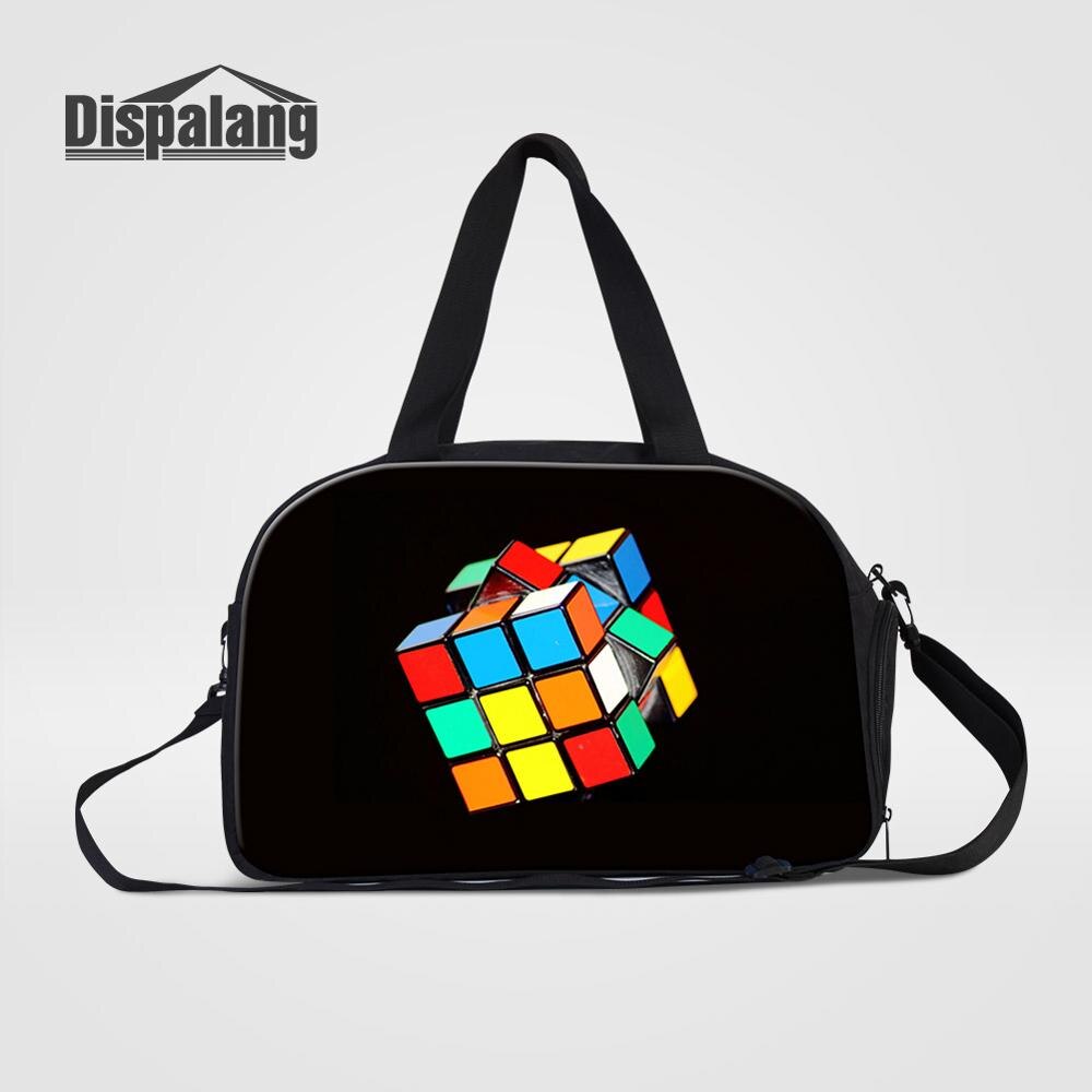 Dispalang, bolsa de viaje para hombre y mujer, organizador de viaje de corta distancia, bolsas de viaje de negocios, bolso de hombro de Viaje Unisex con Piano, bolso de fin de semana genial: Black