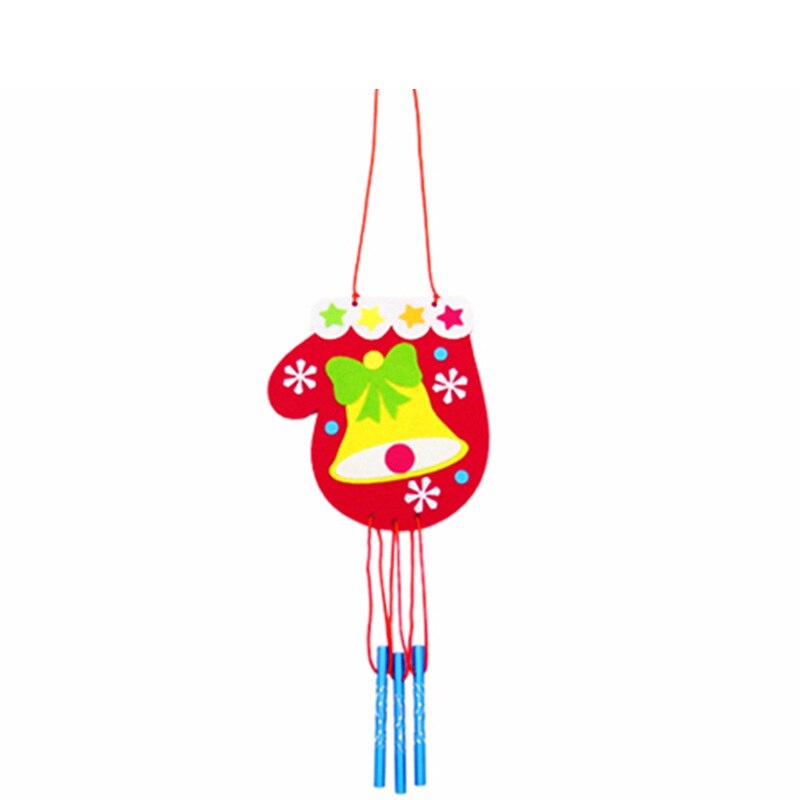 Christmas Wind Chime Assorted Diy Wind Bell Tree Hanging Decoration Christmas Accessories Toys