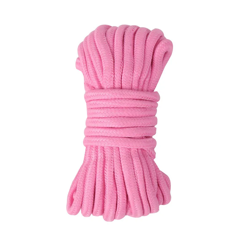 Corde souple colorée pour tours de magie, accessoire de magicien de luxe, 30 pieds, 10m: Rose