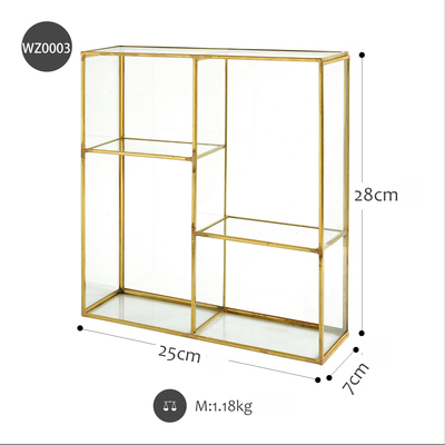 SWEETGO Polygon glas Kasten für kuchen tisch lagerung inhaber Nachtisch Gestelle Durcheinander Rand fällen schmuck Anzeige Tabletts