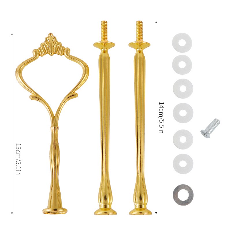 Vierkante Ronde Liefde Hartvormige Cake Drie-Layer Beugel Hars Lade Diy Siliconen Mal Coaster Epoxyhars Mal accessoires Kit: 14