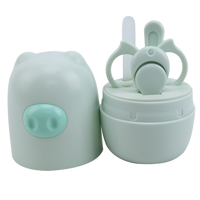 Manicure Set Nursery Care Kit Voor Pasgeboren Baby Baby En Peuter, baby Nagel Nagelknipper + Schaar + Pincet + Nagelvijl