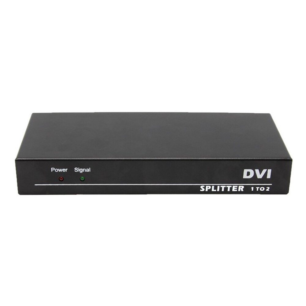 1080P 60HZ HD DVI Splitter 1X2 DVI-D Distributor 1 in 2 Out for Engineering Projector Monitor Computer Graphic Card