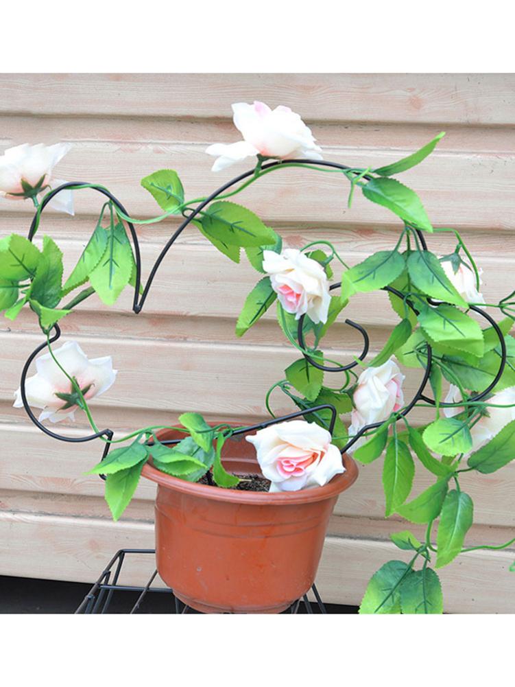 Schnecke Kaninchen Ente bilden Eisen Garten Spalier hart Reben Anlage Unterstützung Schwarz Metall Garten Spalier Für Klettern Pflanzen Zubehör