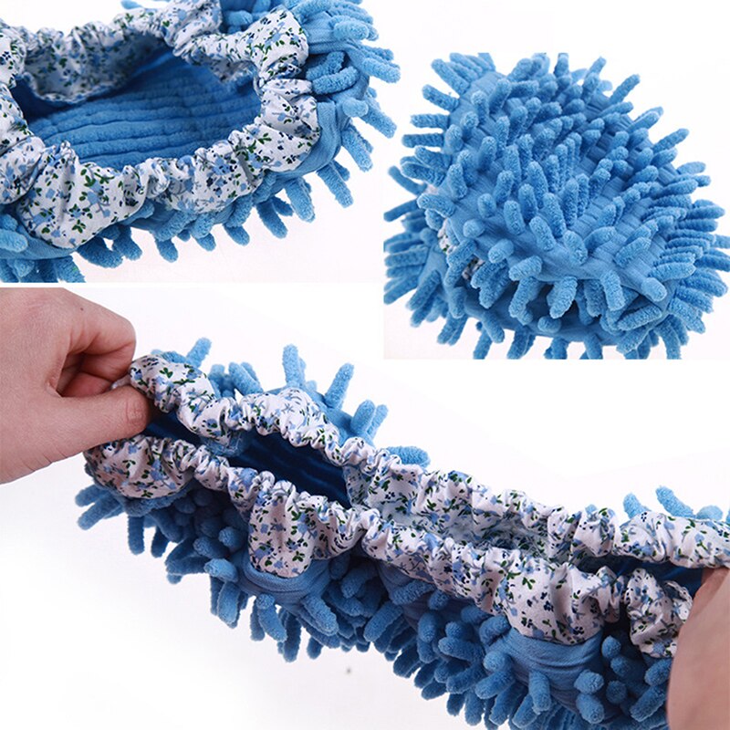 Ochine squeeze mop vloerreiniging verwijderbare en wasbare slippers luie dweil slippers vloerreinigingsslippers