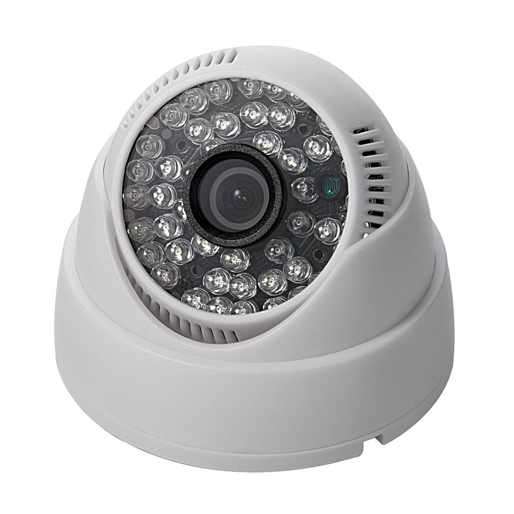 1100TVL CMOS Security Camera 48LED IR Color Indoor 3.6mm Dome CCTV Surveillance camera HD: Default Title