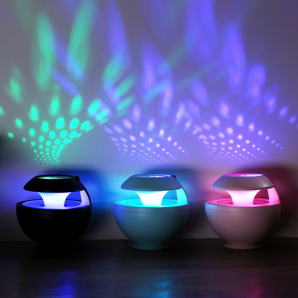 LED Humidifier Air Diffuser Purifier Backlight 6 in 1 USB ELF Night Light Shimmer Projection Humidifier Home Aroma