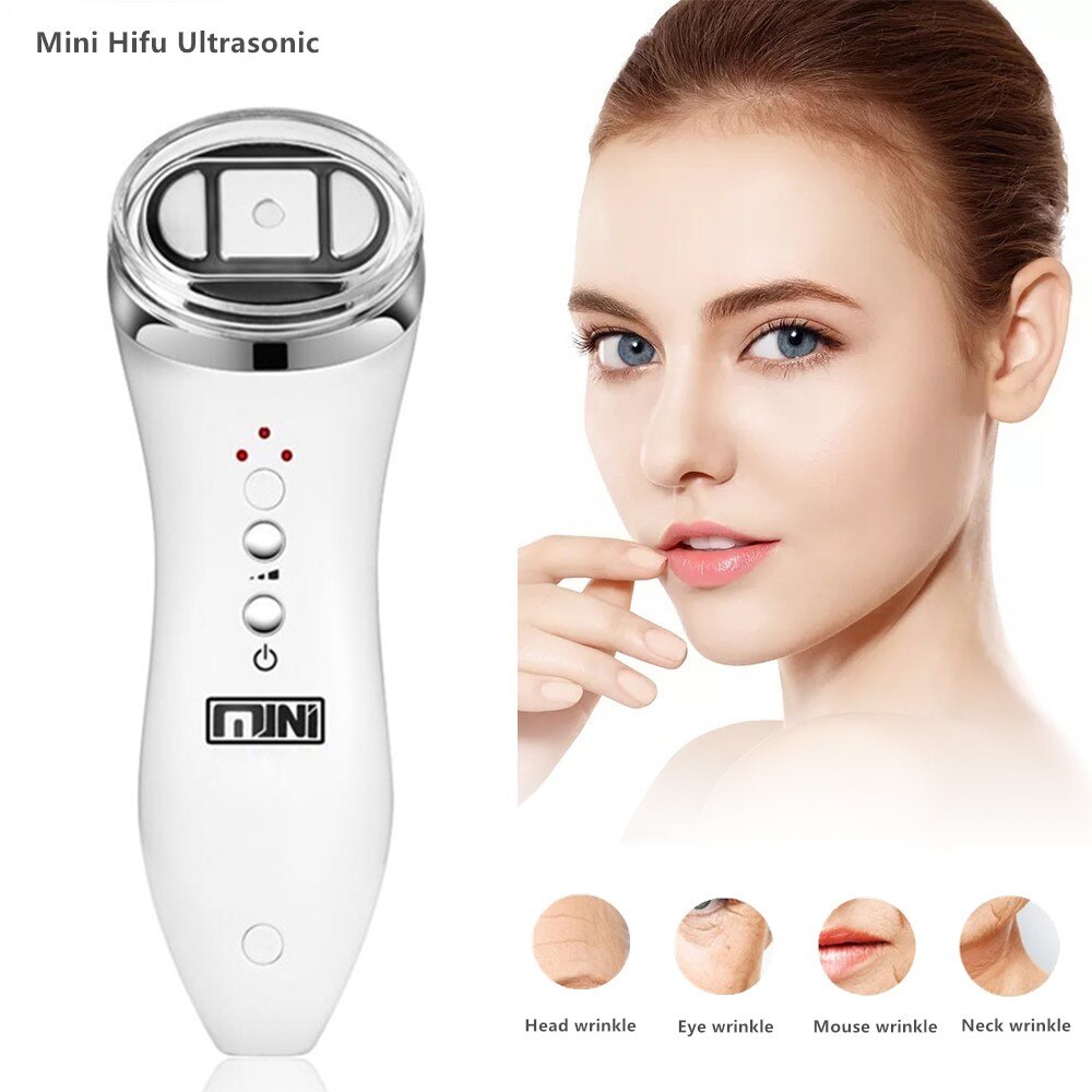 HIFU – Mini Machine à ultrasons, produits de soins de la peau, Lifting du visage, Anti-rides, Therapi