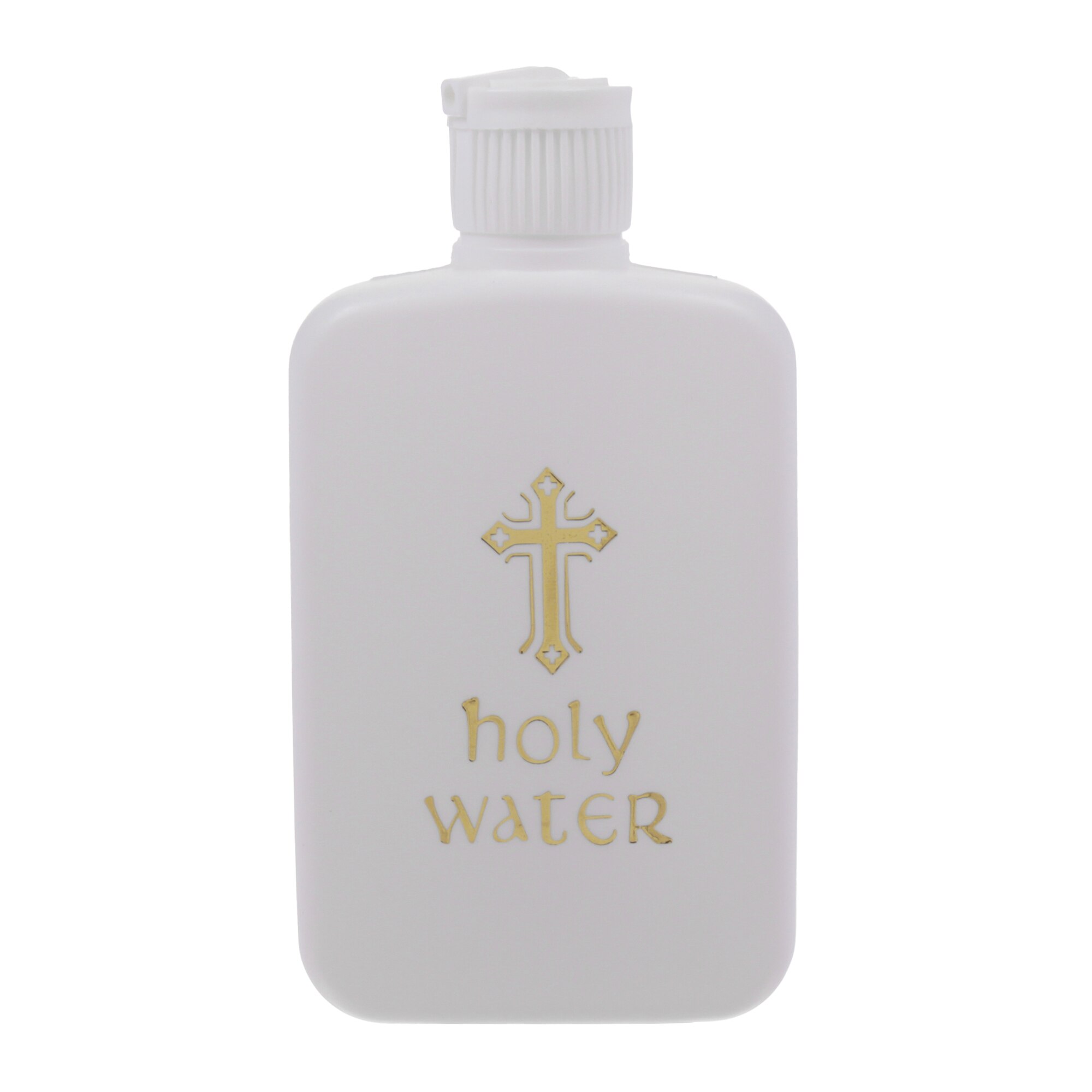 5Pcs 60/100Ml Hervulbare Holy Water Flessen Gouden Kruis Heilige Water Container Met Schroefdeksel Christian Pasen kerk Levert