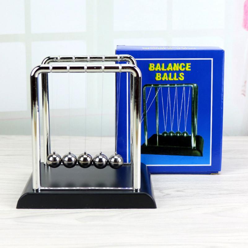 Newton's cradle table decoration metal pendulum ball Newton ball physics science pendulum steel steel balance ball ornament