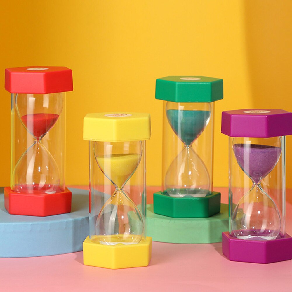 Wooden Hourglass Sand Clock 5-30 Minutes Sand Clock Kids Toothbrush Timer Time Counter Classroom Game Timer Home Decoration