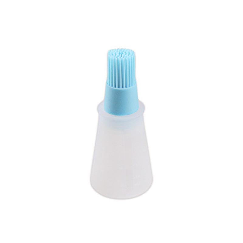 Brochas de silicona resistentes a la temperatura para batir barbacoa, brocha para botella de aceite, 1 Uds., accesorios para hornear, utensilios de cocina, utensilios para barbacoa: blue1