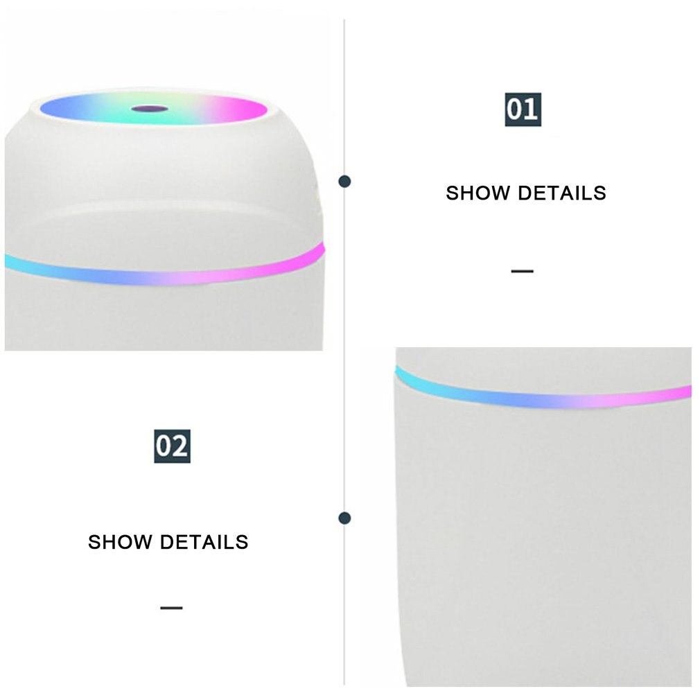 Cute USB Aromatherapie Diffuser Luchtbevochtiger Demper Aroma Diffuser Machine Essentiële Olie Ultrasone Mist Maker Rustig