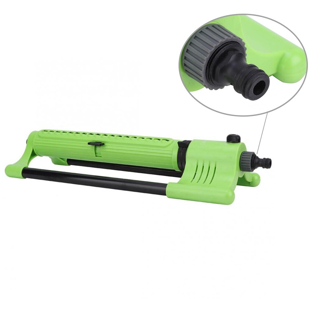 Rociadores automáticos para jardín, 20 boquillas, 17 orificios, 360 grados, regar el césped, boquilla rotativa de 3/4 ", herramienta de agua giratoria 6