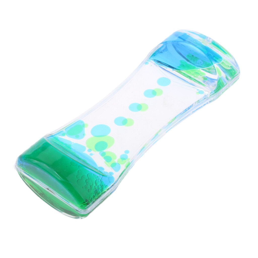 Floating Color Mix Illusion Timer Liquid Oil Hourglass Timer Clock