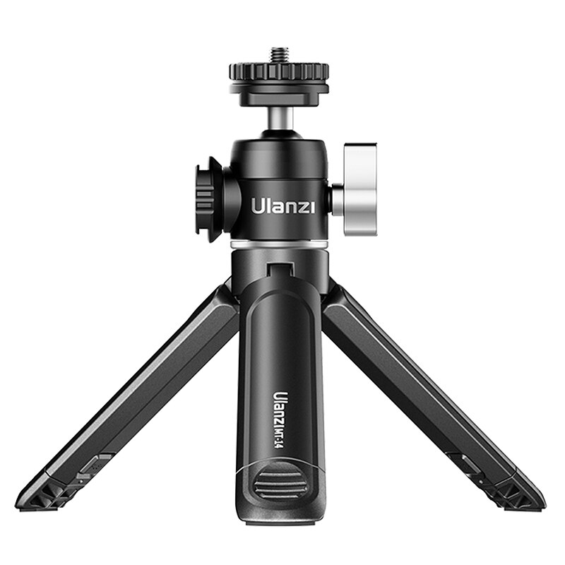 Ulanzi u-vlog lite utdragbar dubbel kallsko kulhuvud volg stativ för smart telefon sony canon nikon dslr kameratillbehör: U-vlog lite