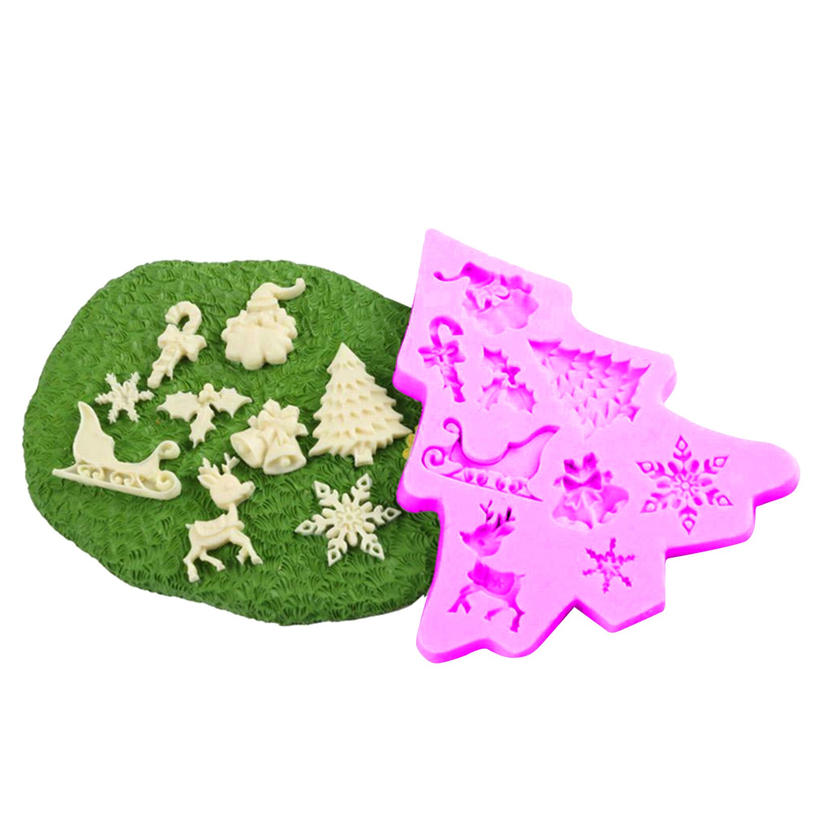 Year Christmas collection fondant cake decoration mold cake decoration tool baking Home Decoration