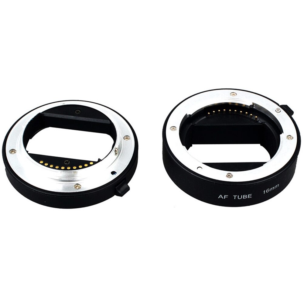 Macro Extension Tube Adapter Ring for Sony NEX E-Mount Cameras - Metal Construction, 59g