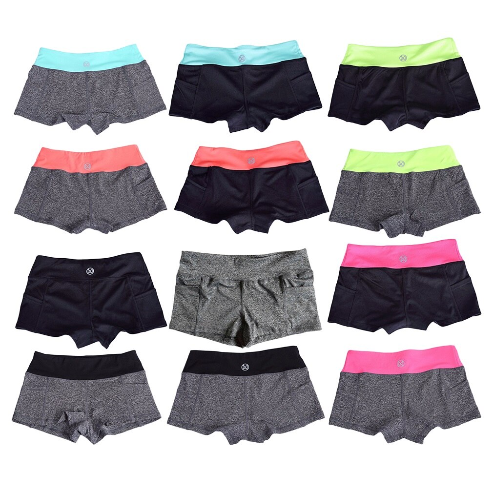 Running Shorts 11 colors Women Shorts Summer Women's Printed Cool Sport Short Stretch Gym Fitness Running Shorts