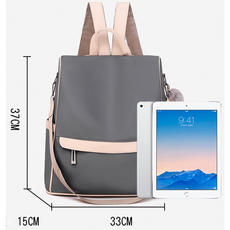 anti-theft women backpack female rucksack oxford fabric girls school backpack Korea style backpack mochila feminina