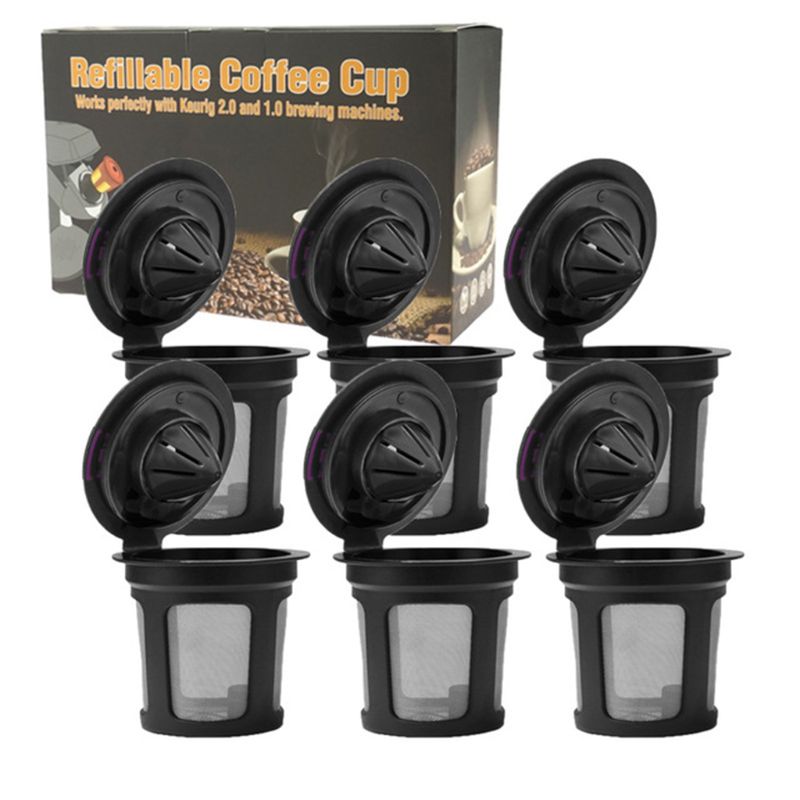 Navulbare Koffie Filter Cup Herbruikbare Koffie Pod Gevulde Capsule Compatibel Met Keurig 2.0 1.0 K Cup Koffie Makers