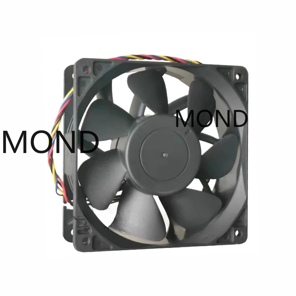 Delta QFR1212GHE Server Fan Cooling 12V 12038 12CM 7000RPM 120*120*38mm PMW High Air Volume Violent Double Ball Cooler Ant S7 S9