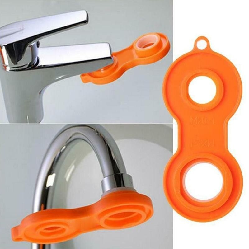 1pc Faucet Bubbler Wrench Disassembly Cleaning Tool Water Wrench Universal Available Outlet Bubbler Removal Wrench 4in1 Too N5O6