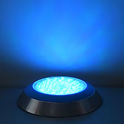 Stainless Steel Ip68 Led Swimming Pool Light 12W 18W 24W 36w 54W Waterproof Lamps Underwater Lights AC12V RGB Piscina Lamp: Blue / 6-10W