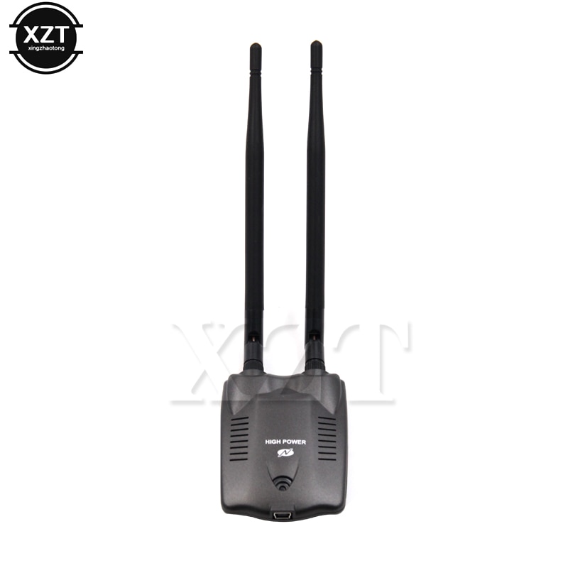 N9100 Beini Draadloze USB Wifi Adapter Ralink 3070 Verhogen Computer Signaal Netwerkkaart 3000mW High Power Met 2 * antenne