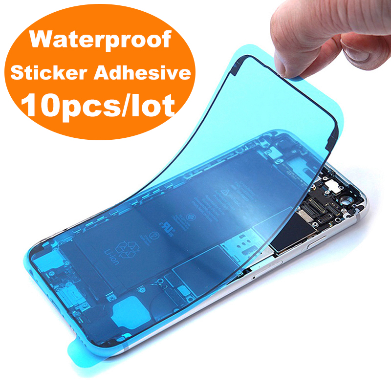 Adhesivo de sellado impermeable para iPhone, cinta adhesiva de reparación de marco de pantalla LCD, 3M, 6S, 7, 8 Plus, X, XS, 11, 12, 13, 14 Pro, Max, XR, 10 Uds.