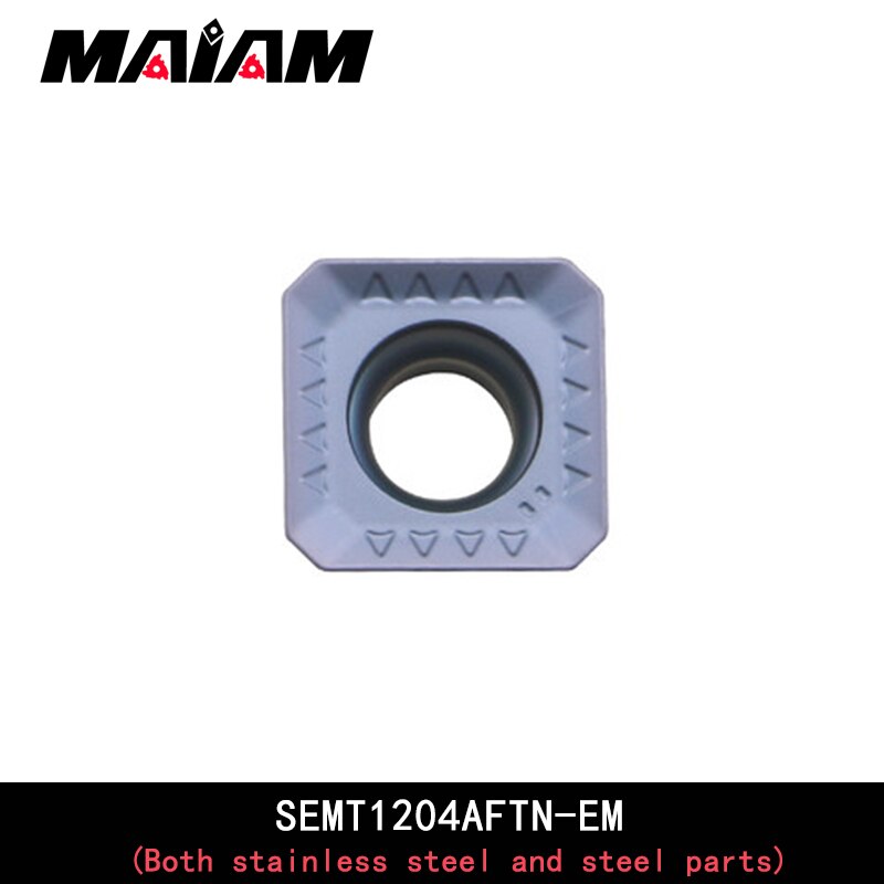 SEKT SEMT inserts SEKT1204 SEMT1204 SEKT1204AFTN SEMT1204AFSN inserts carbide cnc milling cutter insert Stainless steel