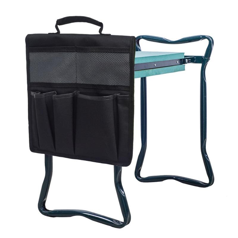 Have knæværktøj oxford tasker 12.2 x 11.8 tommer med håndtag til knælende stol have værktøj taske （ingen hylde） lb levering
