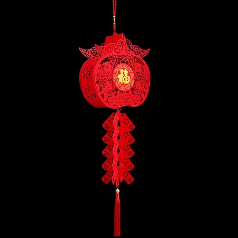 Red Chinese Lanterns, Decorations For Chinese Year Chinese Spring Festival Wedding: F