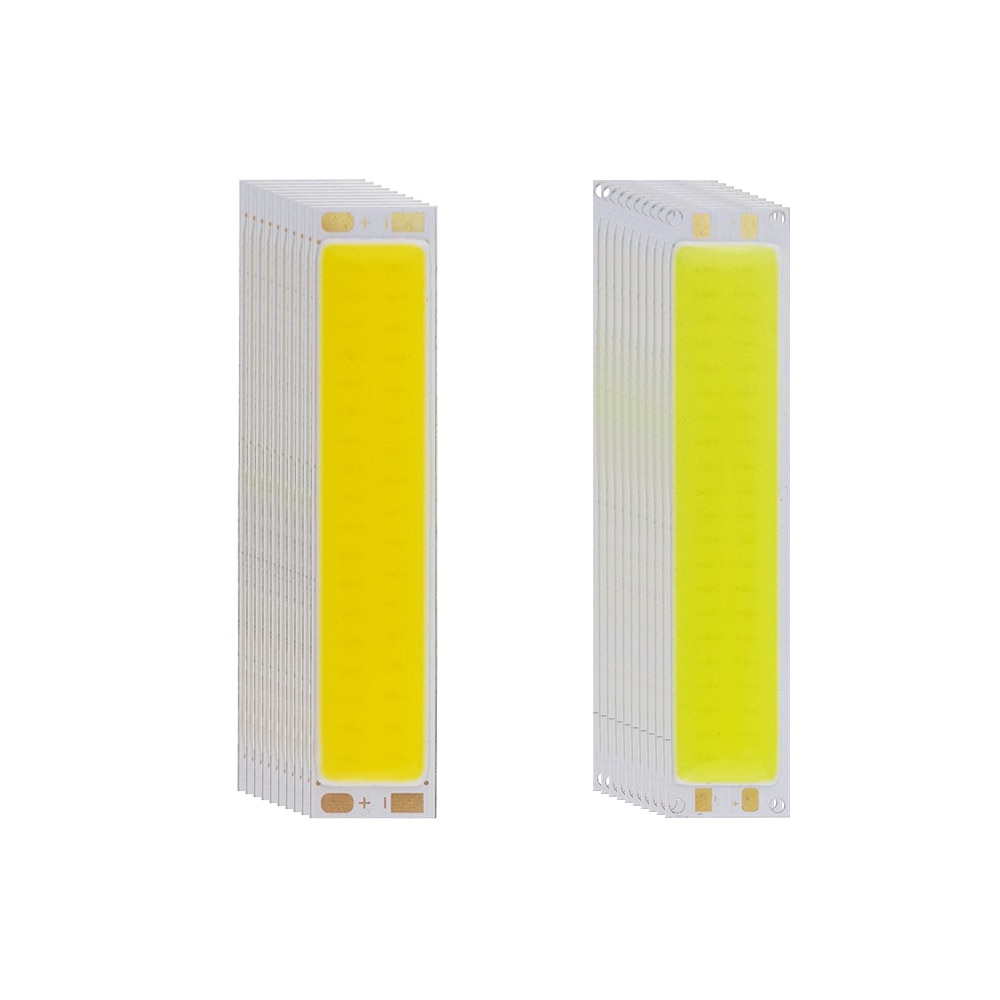 10pcs LED Chips 3W COB Led Lichtbron voor DIY Lamp Bar Lampen Pure White Warm Wit Chip schijnwerper Spotlight Decor JQ