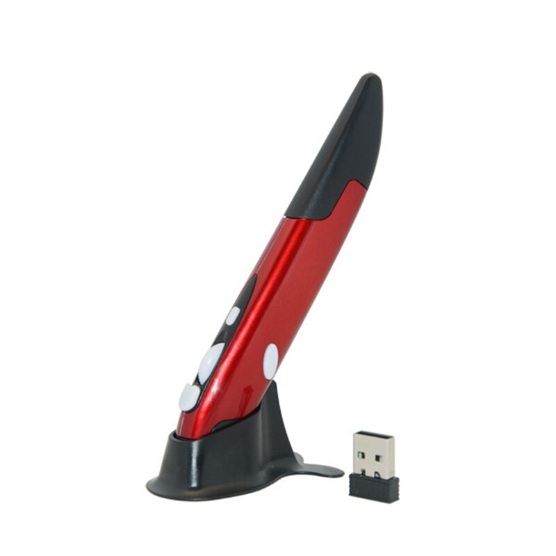 Universal2.4GHz Caneta Mouse Óptico Sem Fio USB Tablet Laptop Pocket PC Inteligente Desenho Ensino material de Escritório