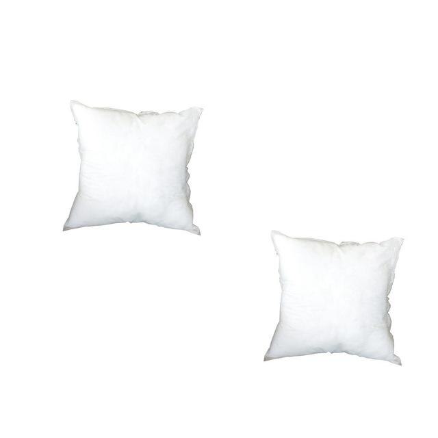 1/2/3Pcs Witte Non-woven Kussen Kussen Kern Kussen Interieur Home Decor Witte Zachte Kussen innerlijke Gezondheidszorg Kussen Vulling: 2 PCS