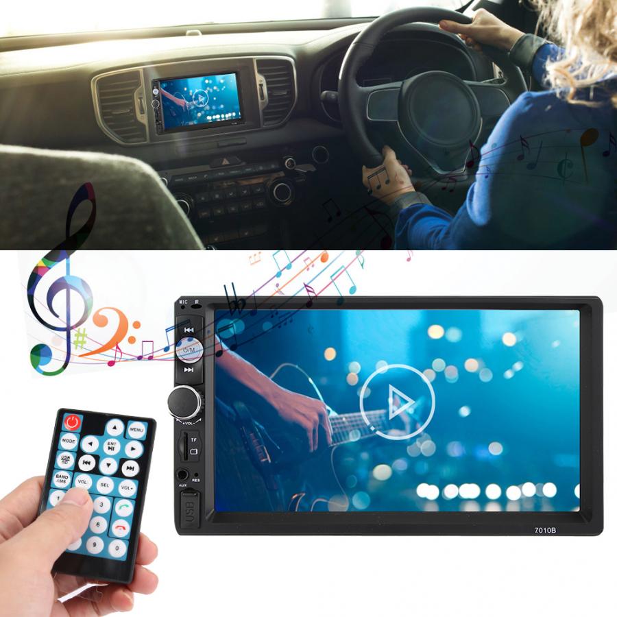 7in HD Bluetooth Auto Reverse Monitor Touch Screen Media Player Ondersteuning bluetooth