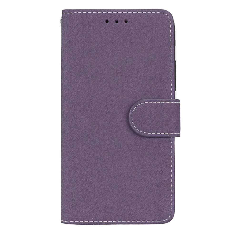 Case for Alcatel One Touch Pop C7 Case for Alcatel Pop C7 7040 OT7040D 7041D TCL J720 C 7 Case Cover Card Bags Luxury PU Leather: Purple