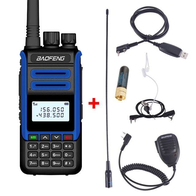 BaoFeng-walkie-talkie BF-H7 de 10W, estación de Radio CB Amateur potente, transceptor de banda Dual BF-H7, intercomunicador de caza, 10KM