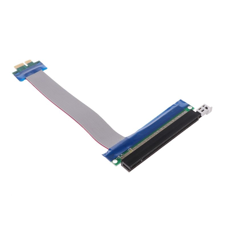 Câble plat Flexible PCIe PCI Express 1x à 16x, prolongateur FFC PCI-E 1x-16x
