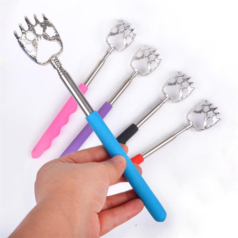 Durable Bear Claw Stainless Steel Back Scratcher Telescopic Extendable Massager Convenient Claw Telescopic Ultimate Massager