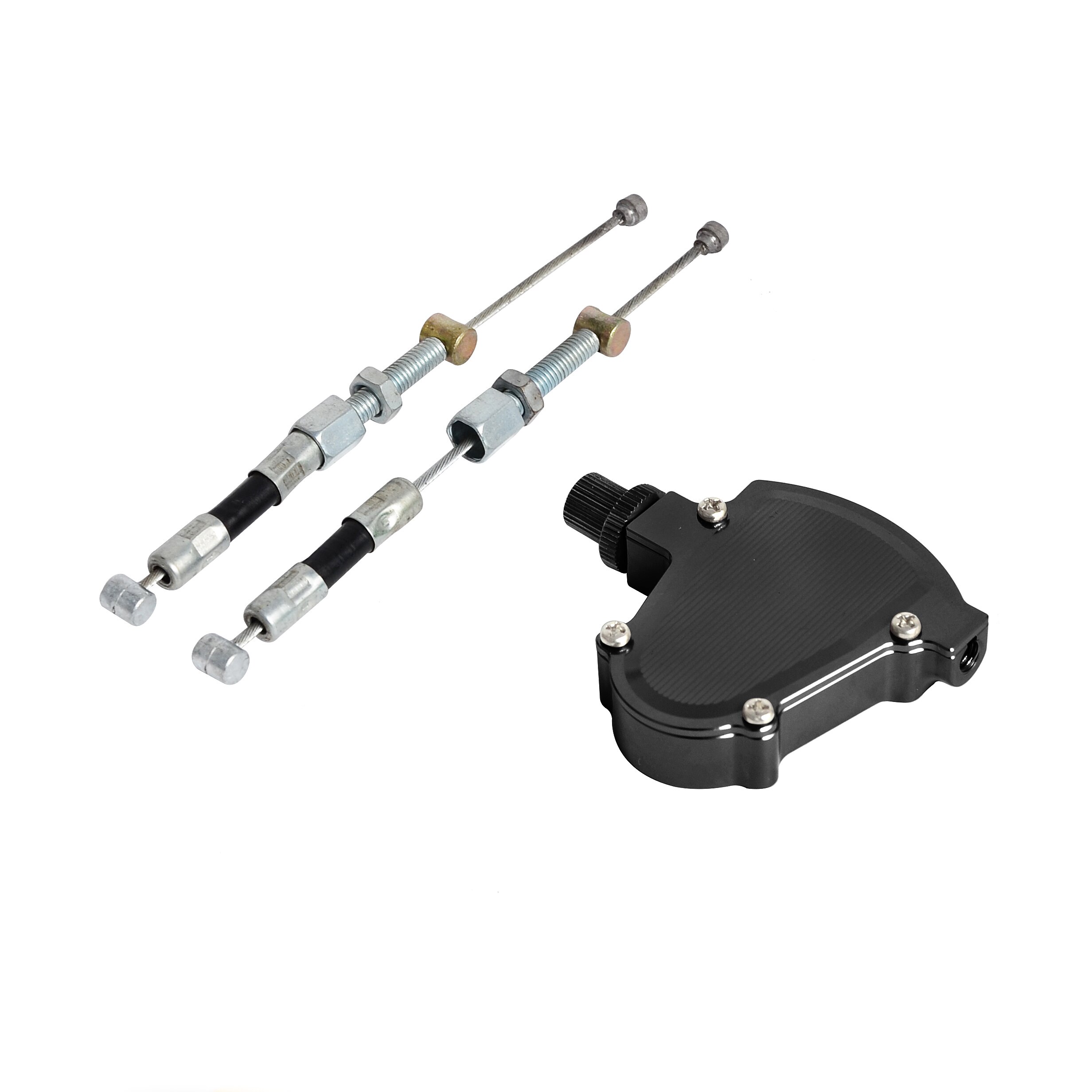 Levier d&#39;embrayage court, système de câble facile à tirer, pour Kawasaki Z650 Z750 Z900 Z800 Z1000 ZX6R ZX10R KX125 KX250 KX250F KX450F KLX: Cable Black