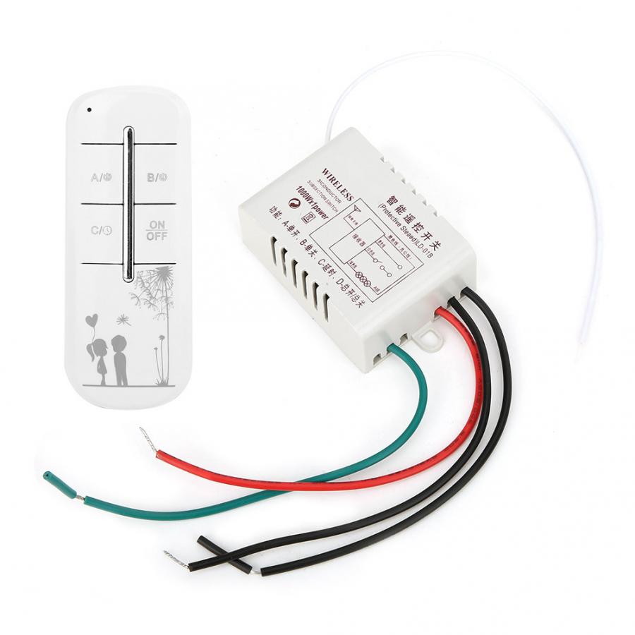 Smart Wireless Remote Control Module Home Automation Lights Switch 220V
