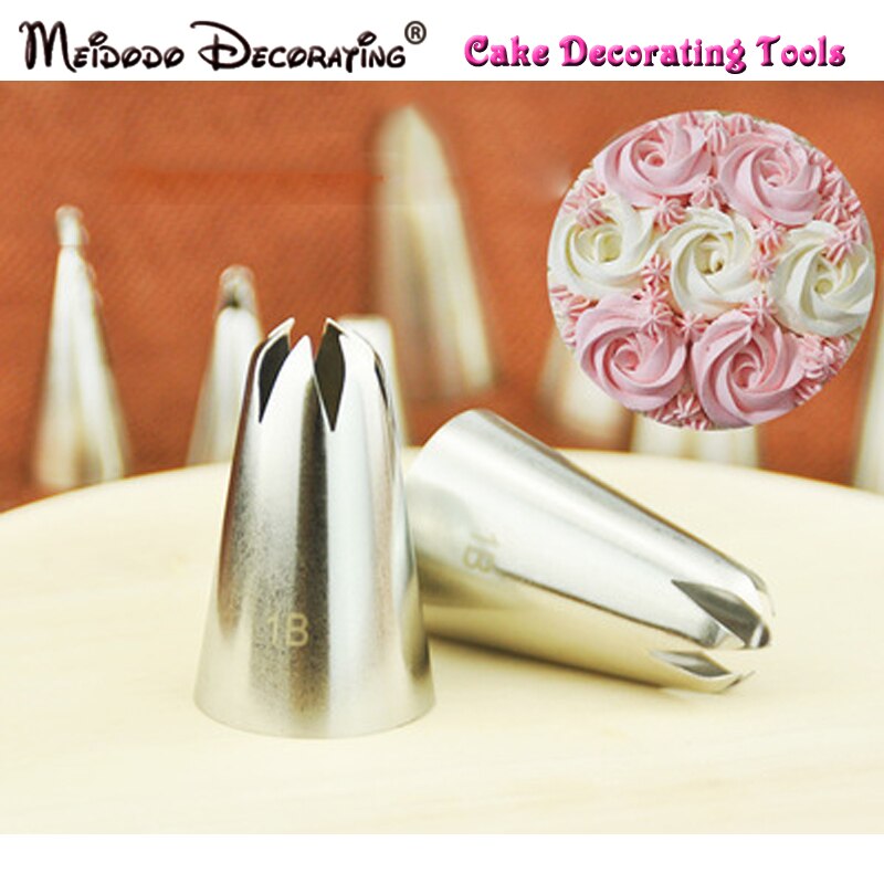 2D Large Size Icing Rose Nozzle Decorating Tip Sugarcraft Cake Decorating Tools Baking Tools Bakeware