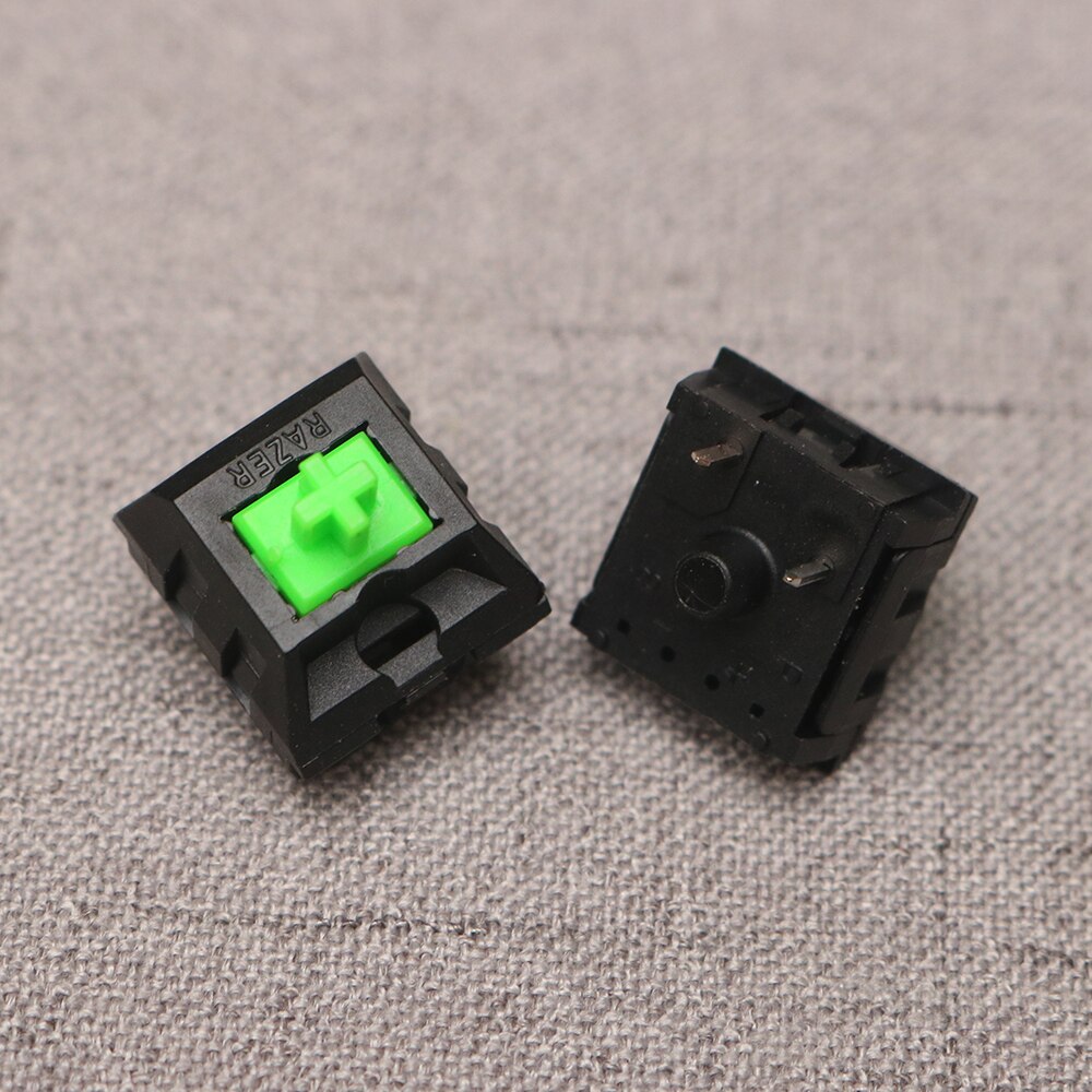 RGB Magic Axis MX Axis 4pcs Green switches for Razer blackwidow Chroma Gaming Mechanical Keyboard and others with led switch