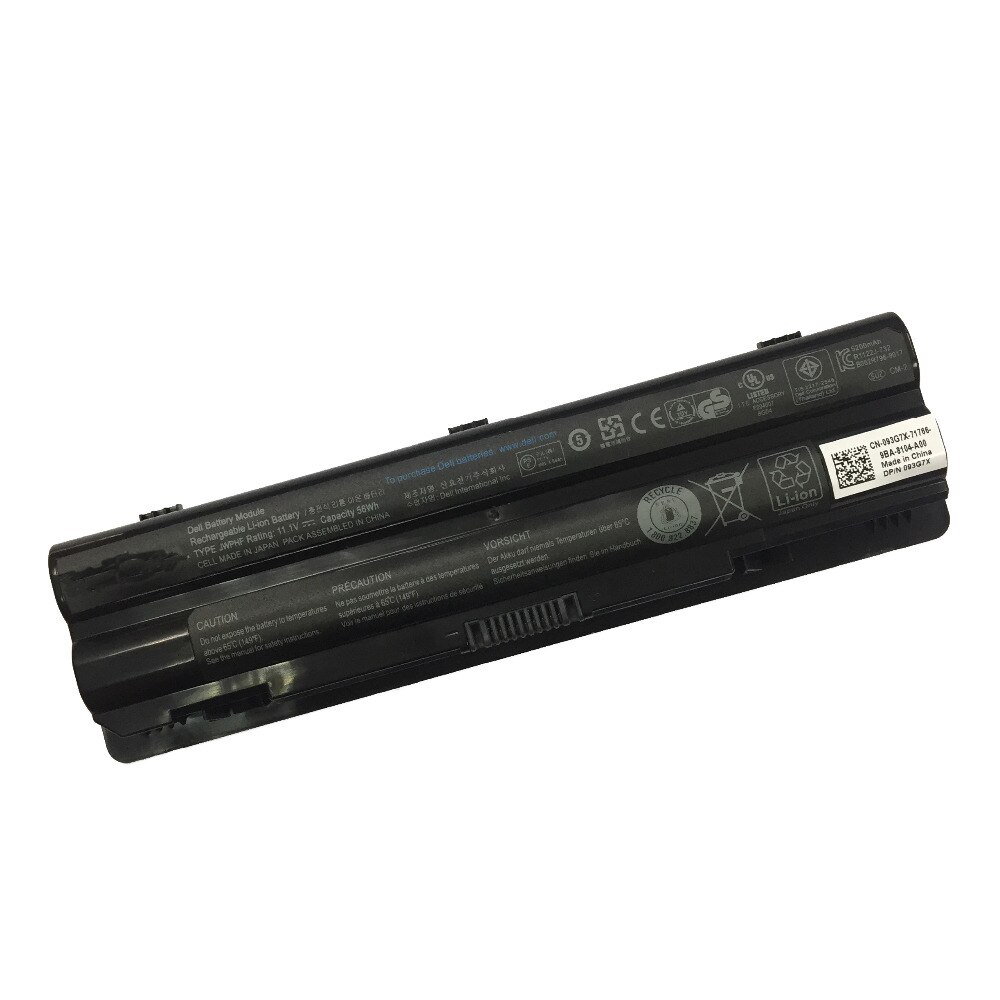 6cells 11.1V Original Laptop Battery for Dell XPS L401x L501x L701x XPS14 XPS15 XPS17 JWPHF R795X