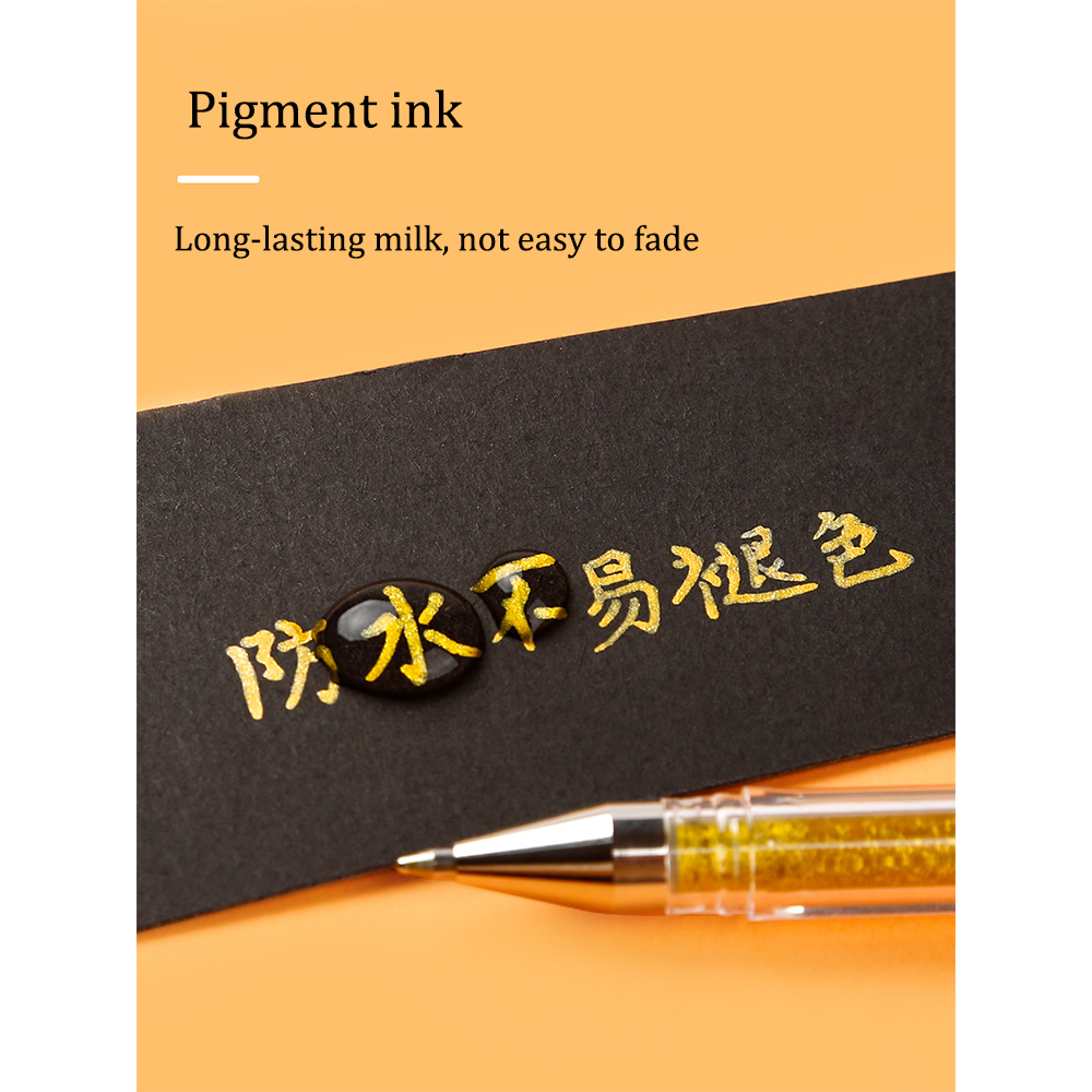 Japan UNI Signo Broad Gel Pen UM-153 1.0mm White High Gloss PenStudent Office Wedding Hand-painted Art Supplies Cute Stationery