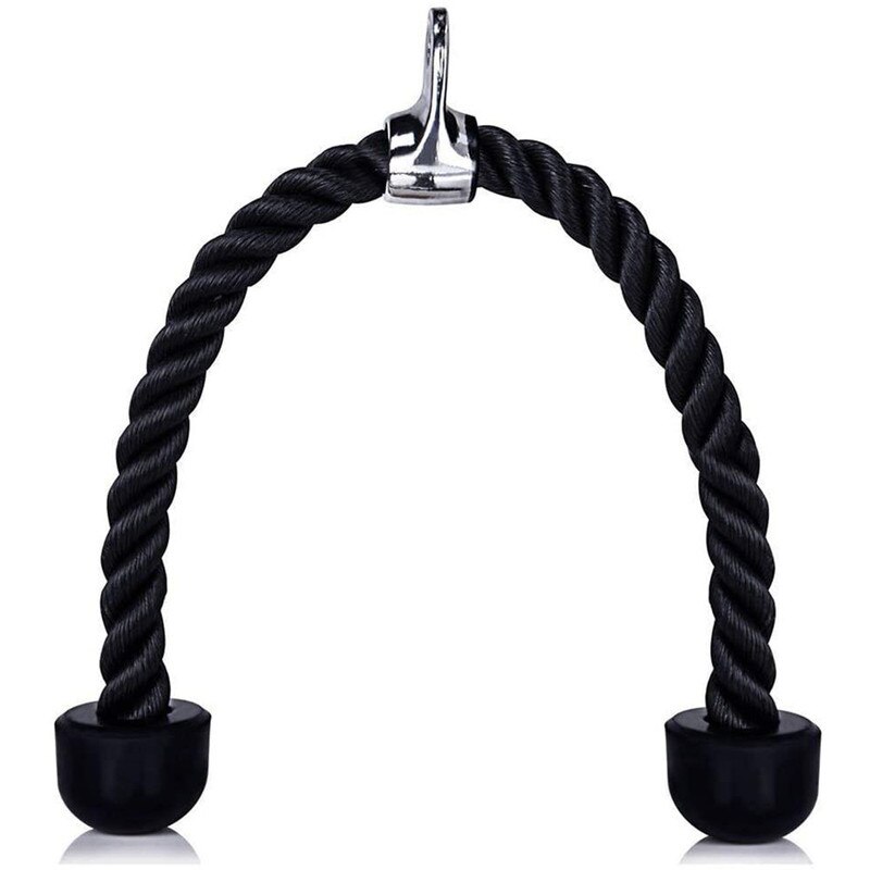 Tricep Rope Biceps Band Pull Rope Fitness Equipment Bodybuilding Muscle Training Arm Shoulder Strength Exercise Rope Accessories